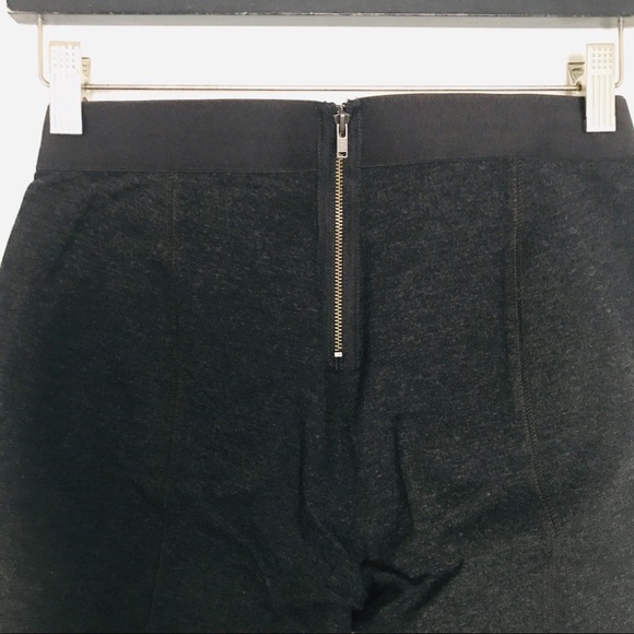 J.Crew Charcoal Pixie Ponte Pants Leggings, Charcoal, 4 - Picture 3 of 5